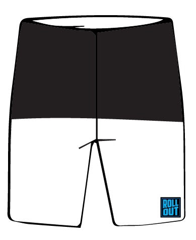 Split Diamond Stretch Performance Shorts