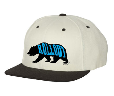Cali Bear Signature Flat Brim Hat