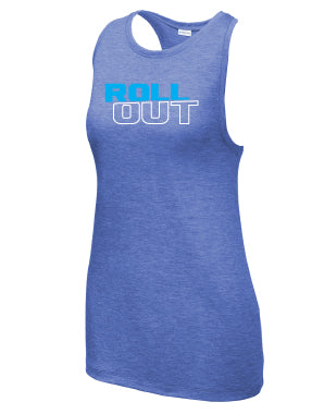 Knockout Triblend Racer Tank